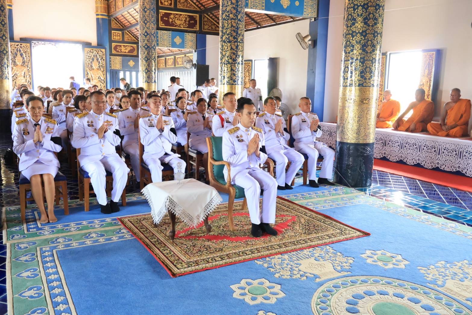 อำเภอชัยบาดาล โดยสำนักงานพัฒนาชุมชนอำเภอชัยบาดาล ร่วมพิธีทอดผ้าป่าสมทบกองทุนพัฒนาเด็กชนบท ในพระราชูปถัมภ์สมเด็จพระเทพรัตนราชสุดาฯ สยามบรมราชกุมารี ประจำปี 2569 เพื่อพัฒนาคุณภาพชีวิตเด็กก่อนวัยเรียนที่มีฐานะยากจนและด้อยโอกาส