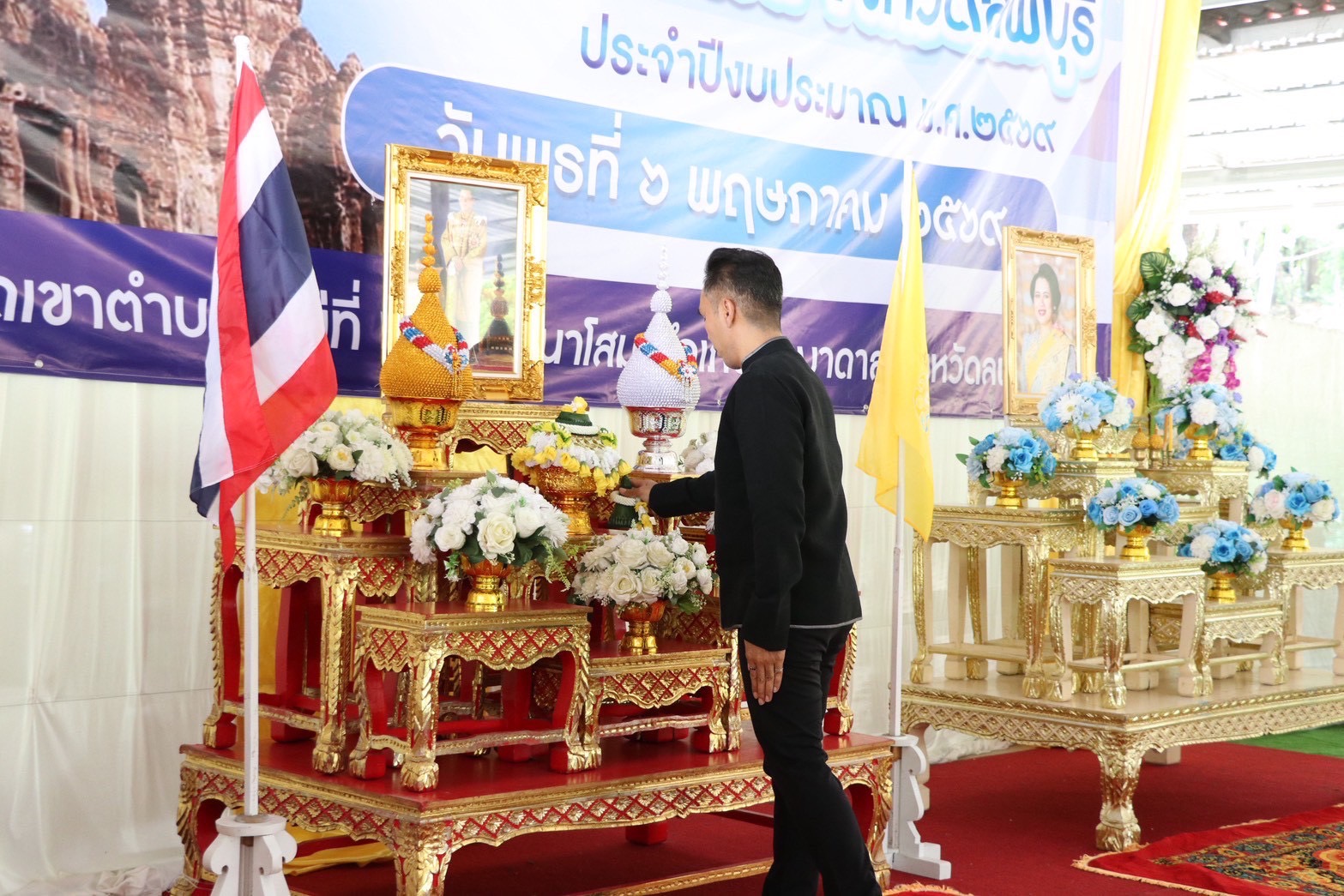 อำเภอชัยบาดาล โดยสำนักงานพัฒนาชุมชนชัยบาดาลร่วมโครงการหน่วยบำบัดทุกข์ บำรุงสุข สร้างรอยยิ้มให้ประชาชน จังหวัดลพบุรี ประจำปีงบประมาณ 2569 ในพื้นที่อำเภอชัยบาด