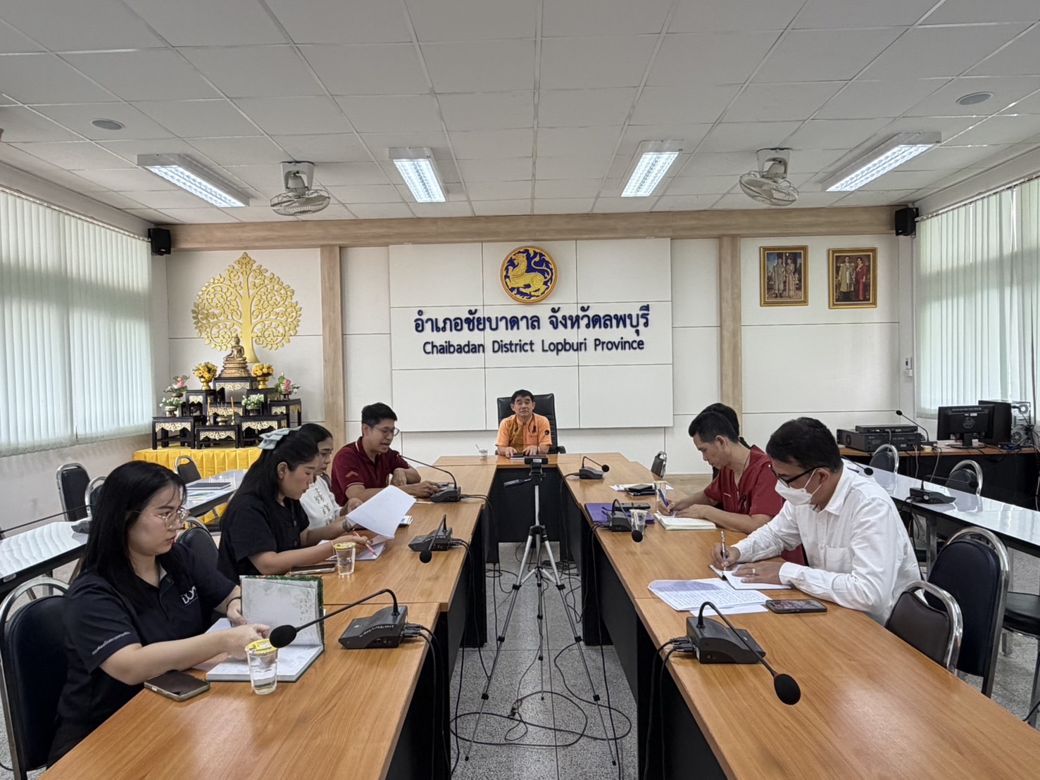 อำเภอชัยบาดาล โดยสำนักงานพัฒนาชุมชนอำเภอชัยบาดาล เข้าร่วมประชุมชี้แจงการประเมินคุณธรรมและความโปร่งใสในการดำเนินงานของหน่วยงานภาครัฐ (ITA) ประจำปีงบประมาณ พ.ศ. 2569